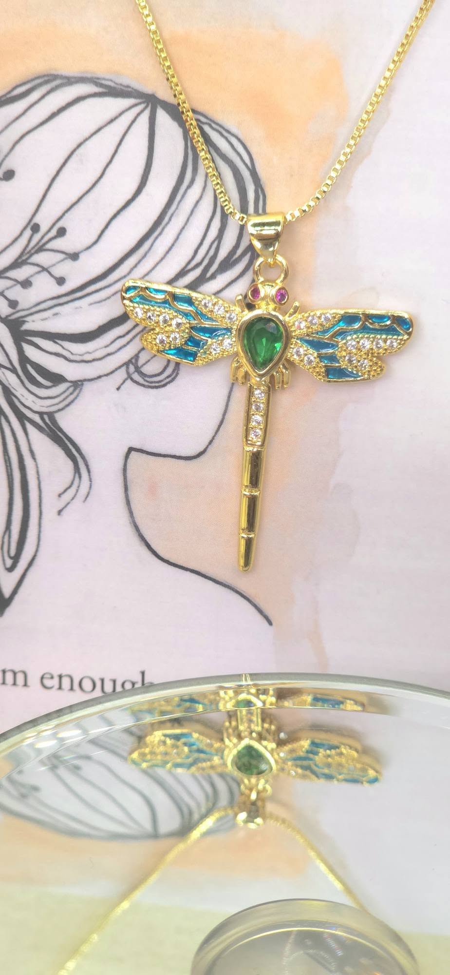 Dragonfly Necklace