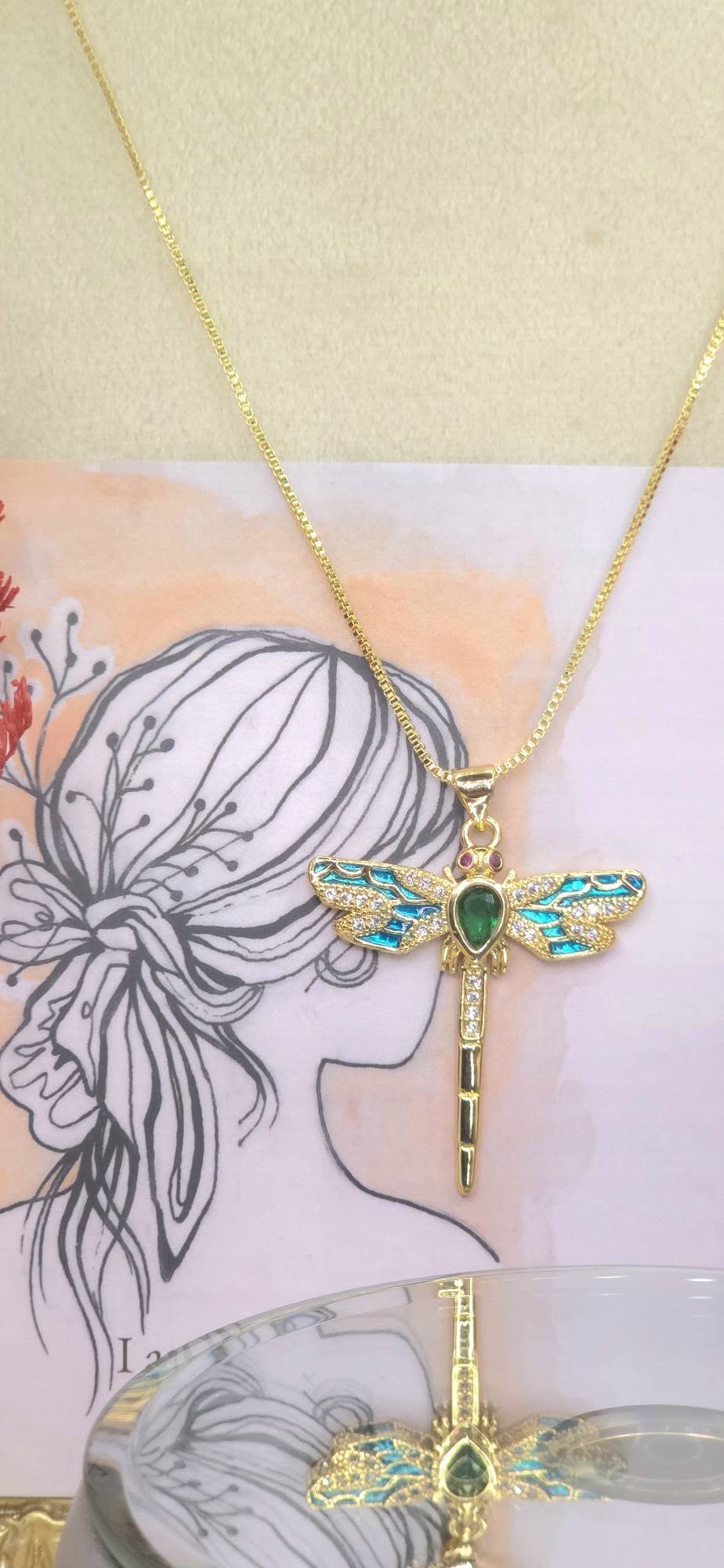 Dragonfly Necklace