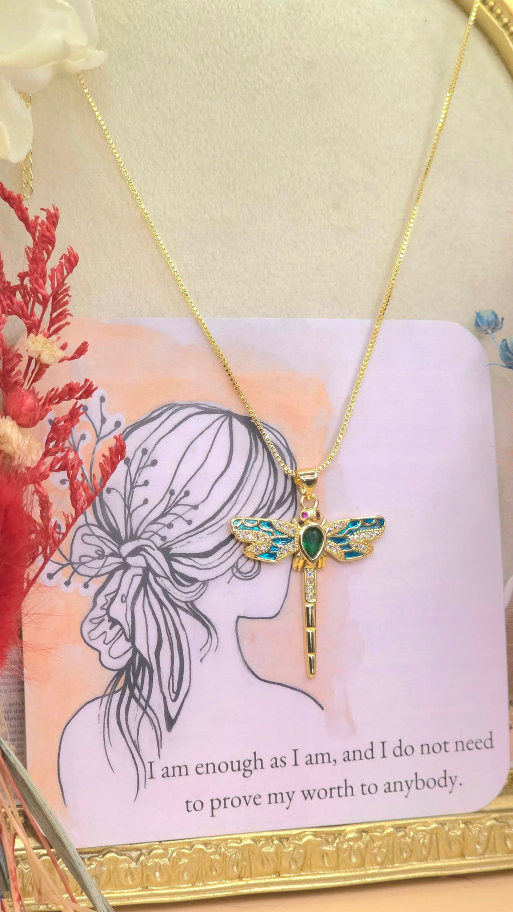 Dragonfly Necklace